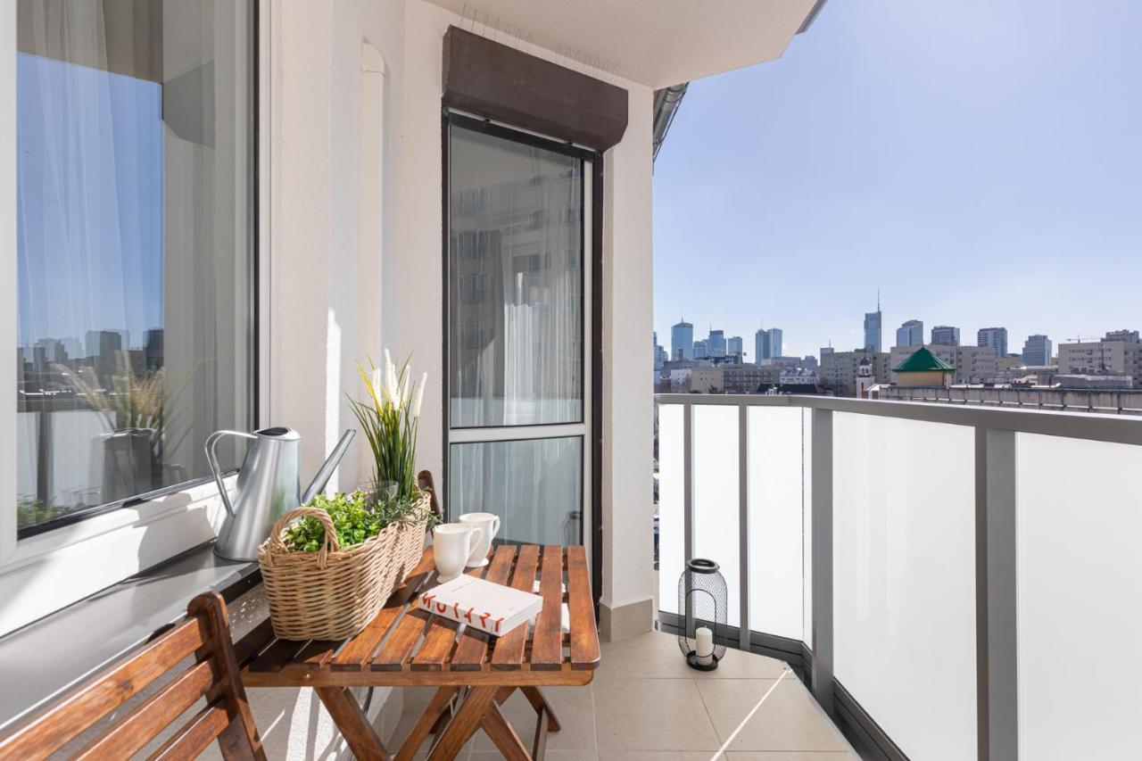 Stylowy Apartament Z Pieknym Widokiem Na Miasto Varşova Dış mekan fotoğraf