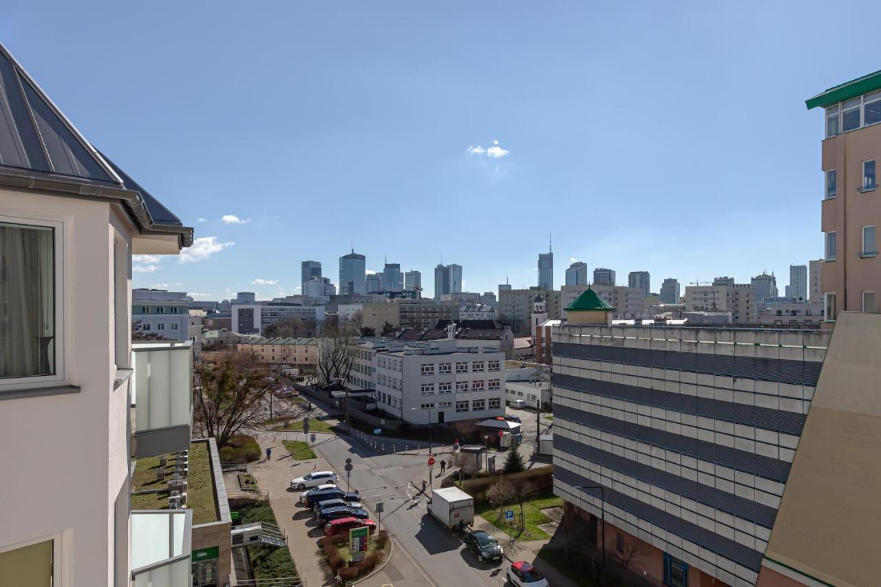 Stylowy Apartament Z Pieknym Widokiem Na Miasto Varşova Dış mekan fotoğraf